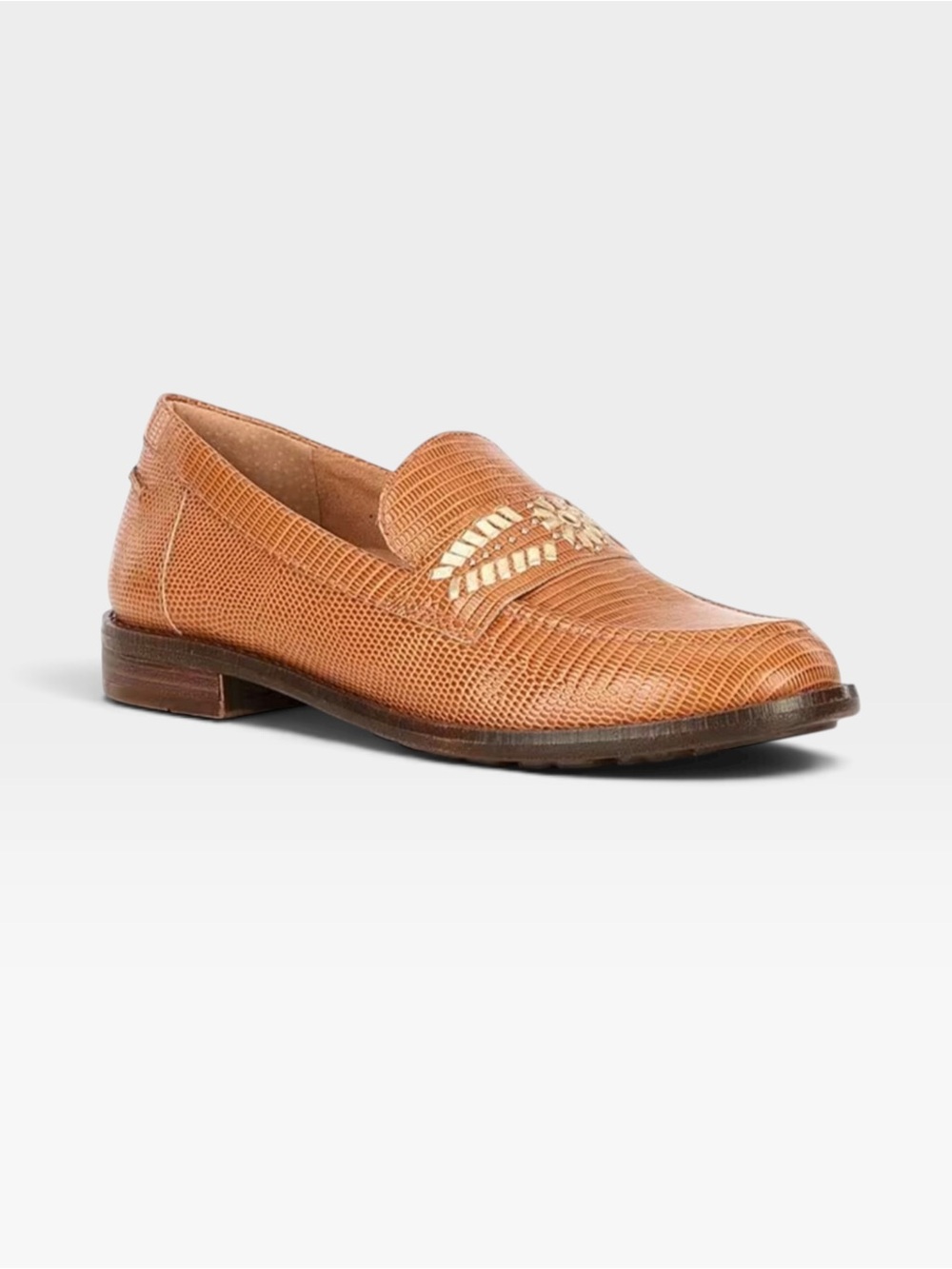 Brioso Frisco Tan Leather Loafer